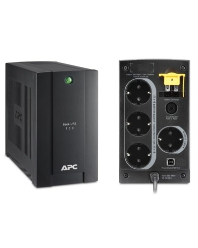 BC750-RS APC Back-UPS 750 ВА. Источник бесперебойного питания. APC во Владимире