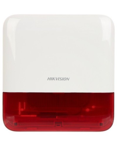 DS-PS1-E-WE Red Indicator. Оповещатель свето-звуковой радиоканальный уличный. AX PRO Hikvision во Владимире