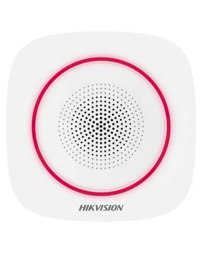 DS-PS1-II-WE(RU) Red Indicator. Оповещатель свето-звуковой радиоканальный. AX PRO Hikvision во Владимире