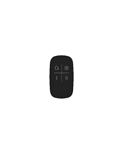 DS-PKF1-WE (цв. черный). Брелок 4-х кнопочный с обратной связью. AX PRO Hikvision во Владимире