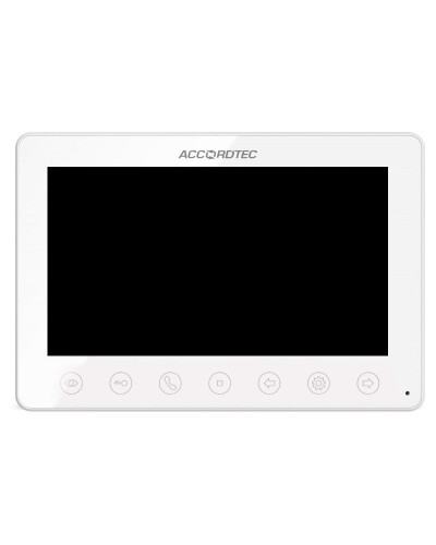 AT-VD751C/M K EXEL WH. Монитор домофона цветной с функцией «свободные руки». AccordTec во Владимире