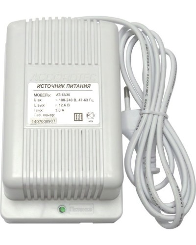 AT-12/30 (белый). Источник стабилизированного питания. AccordTec во Владимире