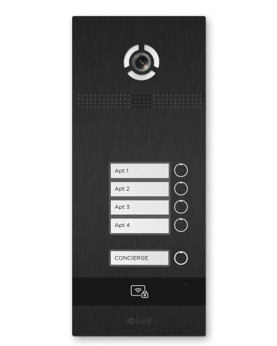 BI-04FB BLACK. Вызывная панель IP-домофона. BAS-IP во Владимире