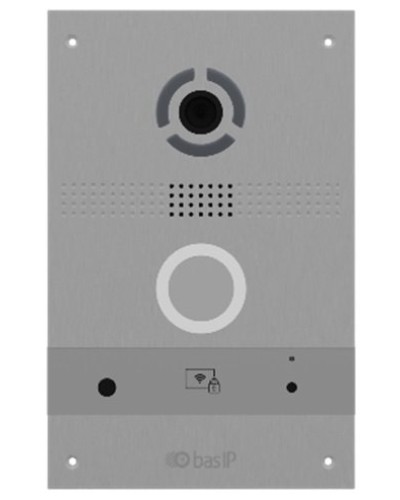 AV-08FB SILVER. Вызывная панель IP-домофона. BAS-IP во Владимире