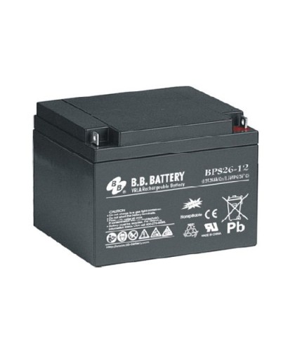 B.B. Battery BPS 26-12: Аккумулятор герметичный свинцово-кислотный во Владимире