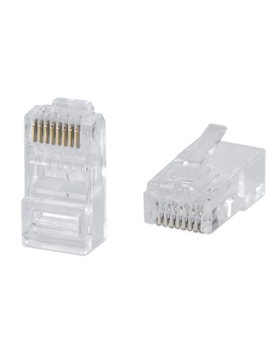 8P8C-C6(1.20)-FC (100 шт) (11081c). Разъем RJ-45. CABEUS во Владимире