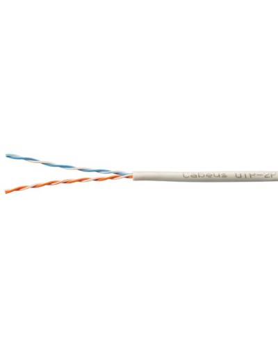 UTP-2P-Cat.5e-SOLID-LSZH-GY-LIGHT-100 (11079c-5). Кабель «витая пара» (LAN) для структурированных систем связи. CABEUS во Владимире