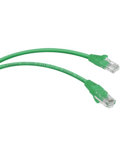 PC-UTP-RJ45-Cat.6-0.3m-GN (8682c), зелёный. Патч-корд медный. CABEUS во Владимире