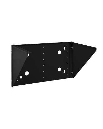 NC-6U-V-BK (12027c). Кронштейн настенный вертикальный 19 6U, цвет черный. CABEUS во Владимире