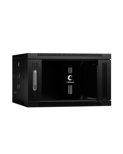 SH-05F-6U60/35-BK (8608c). Шкаф телекоммуникационный 19 настенный 6U. CABEUS во Владимире