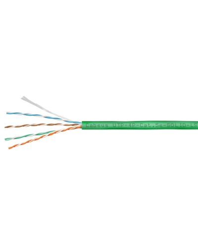 UTP-4P-Cat.5e-SOLID-LSZH-GN (9779c). Кабель «витая пара» (LAN) для структурированных систем связи. CABEUS во Владимире