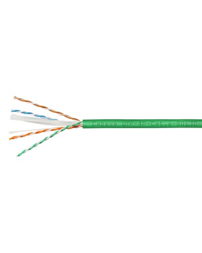 UTP-4P-Cat.6-SOLID-LSLTx-GN (11139c). Кабель «витая пара» (LAN) для структурированных систем связи. CABEUS во Владимире