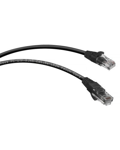 PC-UTP-RJ45-Cat.5e-0.15m-BK-LSZH (9534c), чёрный. Патч-корд медный. CABEUS во Владимире