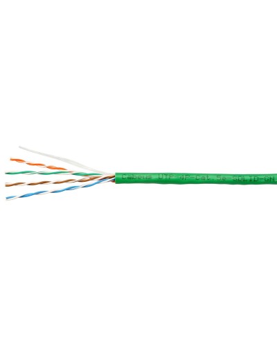 UTP-4P-Cat.5e-SOLID-LSLTx-GN-100 (10990c-5). Кабель «витая пара» (LAN) для структурированных систем связи. CABEUS во Владимире