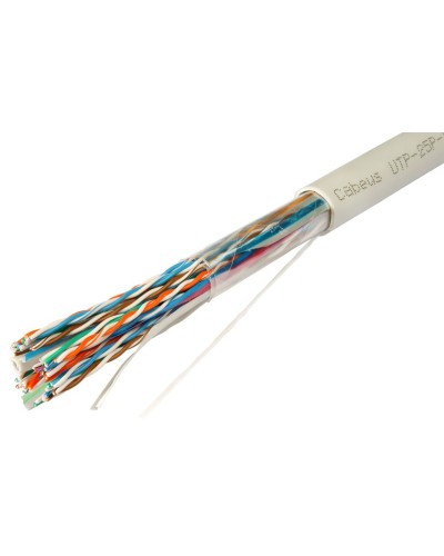 UTP-25P-Cat.5-IN-LSZH (10167c). Кабель «витая пара» (LAN) для структурированных систем связи. CABEUS во Владимире