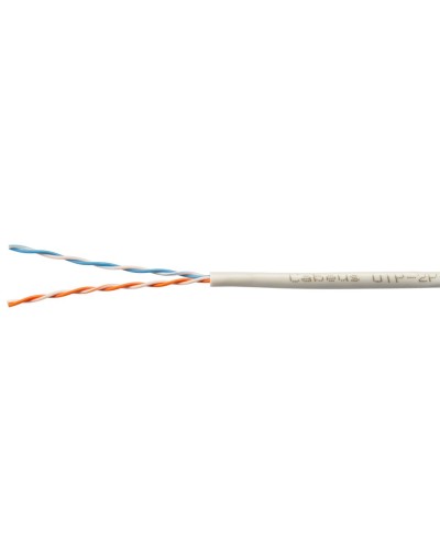 UTP-2P-Cat.5e-SOLID-GY-500 (11212c). Кабель «витая пара» (LAN) для структурированных систем связи. CABEUS во Владимире