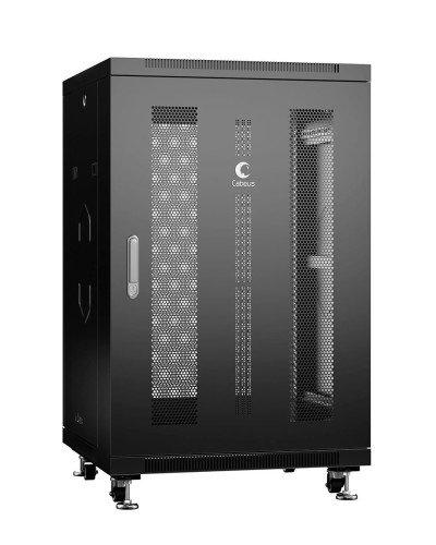 ND-05C-18U60/60-BK (8548c). Шкаф телекоммуникационный 19 напольный 18U. CABEUS во Владимире