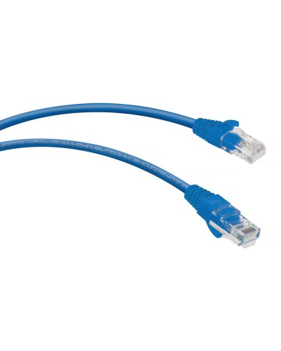 PC-UTP-RJ45-Cat.5e-0.3m-BL-LSZH (9527c), синий. Патч-корд медный. CABEUS во Владимире