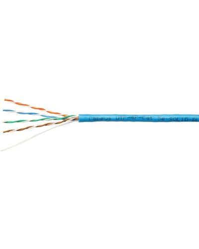 UTP-4P-Cat.5e-SOLID-BL (7248c). Кабель «витая пара» (LAN) для структурированных систем связи. CABEUS во Владимире