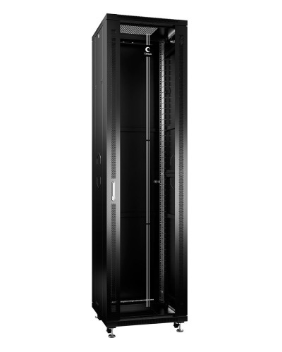 SH-05C-42U60/100-BK (8544c). Шкаф телекоммуникационный 19 напольный 42U. CABEUS во Владимире