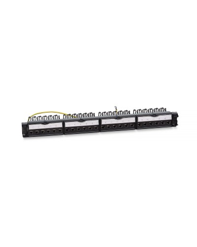 PL-24-KJ-RJ45-Cat.6-SH-180T (11833c): Патч-панель 19" (1U), 24 порта RJ-45, категория 6, полностью экранированная во Владимире
