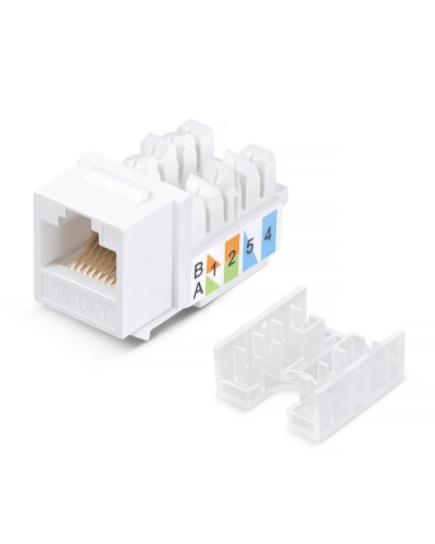KJ-RJ45-Cat.5e-90-SW (10100c): Вставка Keystone Jack RJ-46 во Владимире