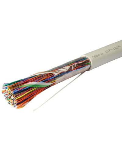 UTP-100P-Cat.3-IN (7284c). Кабель «витая пара» (LAN) для структурированных систем связи. CABEUS во Владимире
