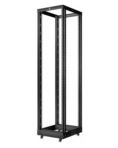 RA-32U-1000-BK (10158c). Открытая стойка 19, 32U, двухрамная, усиленная, цвет черный. CABEUS во Владимире
