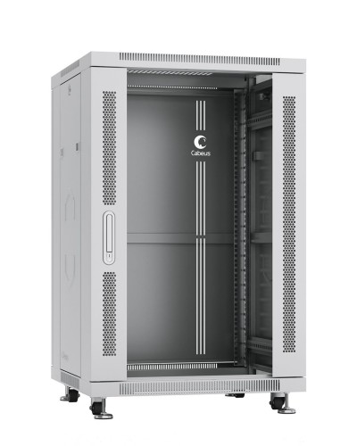 SH-05C-18U60/60 (7043c). Шкаф телекоммуникационный 19 напольный 18U. CABEUS во Владимире