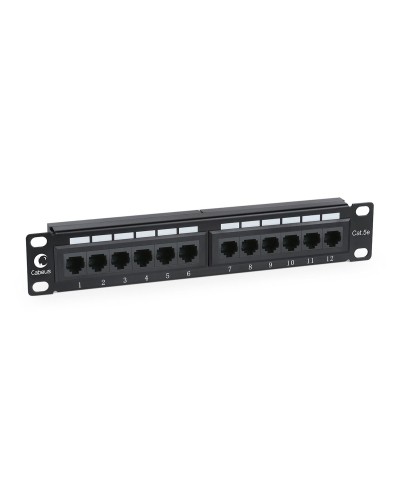 PL-12-Cat.5e (7085c). Патч-панель 10. CABEUS во Владимире
