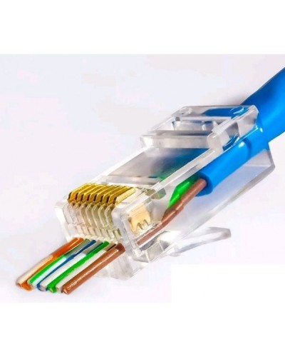 8P8C-C6-FC (100 шт) (10795c). Разъем RJ-45. CABEUS во Владимире
