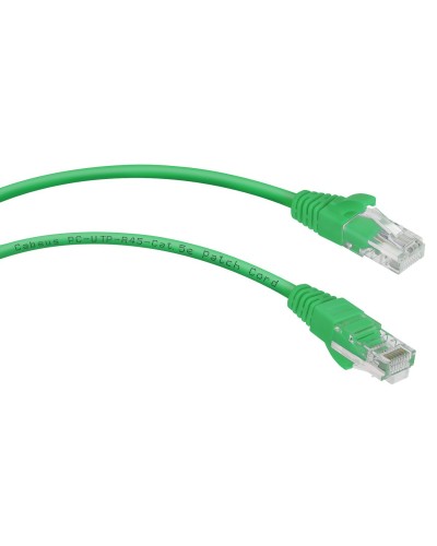 PC-UTP-RJ45-Cat.5e-0.5m-GN (7667c), зелёный. Патч-корд медный. CABEUS во Владимире