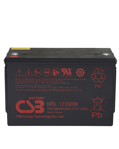 CSB HRL 12390W. Аккумулятор герметичный свинцово-кислотный. CSB во Владимире