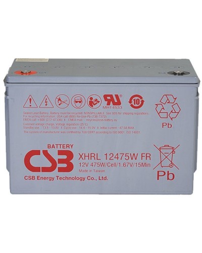 CSB XHRL 12475W FR. Аккумулятор герметичный свинцово-кислотный. CSB во Владимире