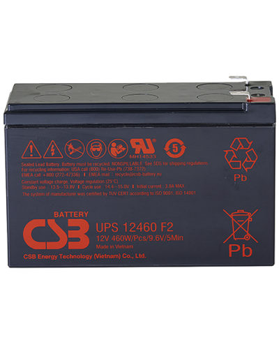 CSB UPS 12460. Аккумулятор герметичный свинцово-кислотный. CSB во Владимире