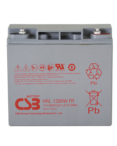 CSB HRL 12280W FR. Аккумулятор герметичный свинцово-кислотный. CSB во Владимире