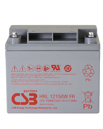 CSB HRL 12150W FR. Аккумулятор герметичный свинцово-кислотный. CSB во Владимире