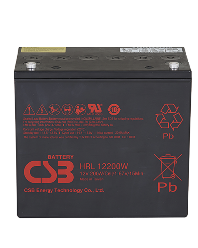CSB HRL 12200W. Аккумулятор герметичный свинцово-кислотный. CSB во Владимире