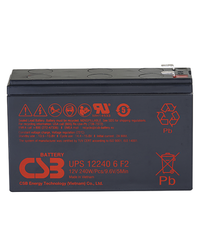 CSB UPS 122406. Аккумулятор герметичный свинцово-кислотный. CSB во Владимире
