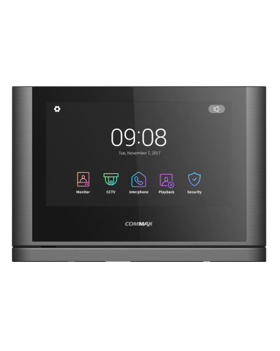 CDV-1024MA (светлое серебро) Black Smog. Монитор видеодомофона цветной. Commax во Владимире