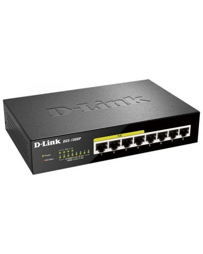 DGS-1008P/E1A. Коммутатор. D-Link во Владимире