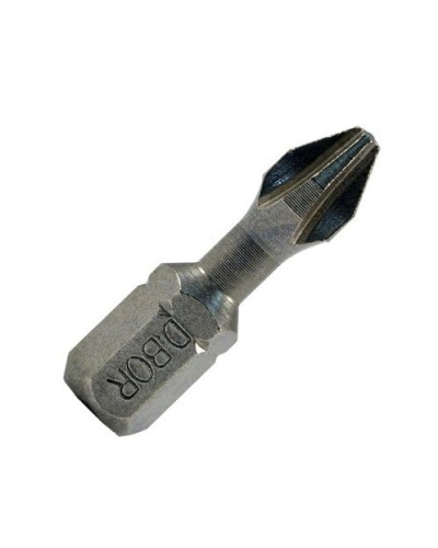 Биты Ph1x25 мм, Torsion, C 6,3 (10шт) (D-T-PH01-025-010). Биты фрезерованные. D.BOR во Владимире