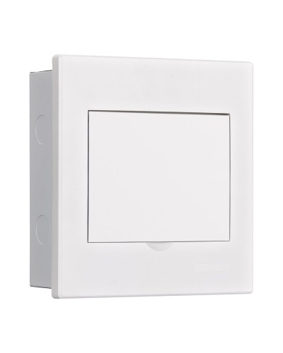 Корпус ЩРВ-М 6 модулей IP41 встраиваемый белая дверь (31101DEK). Корпус пластиковый. DEKraft во Владимире