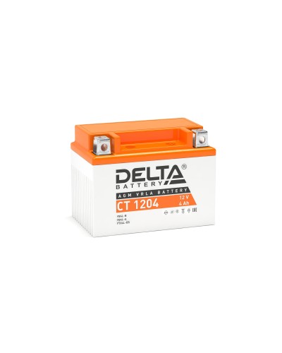 Delta CT 1204. Аккумулятор герметичный свинцово-кислотный стартерный. Delta во Владимире