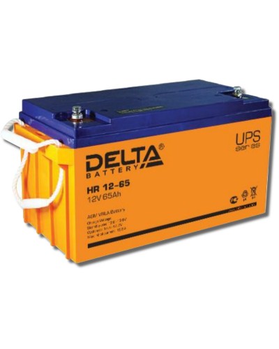Delta HR 12-65. Аккумулятор герметичный свинцово-кислотный. Delta во Владимире