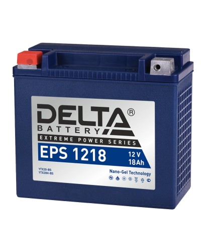 Delta EPS 1218. Аккумулятор герметичный свинцово-кислотный стартерный. Delta во Владимире