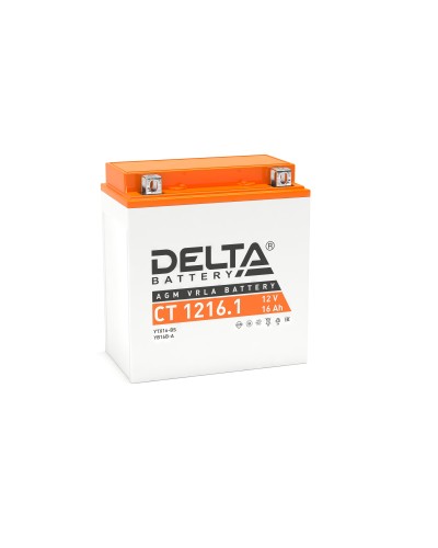 Delta CT 1216.1. Аккумулятор герметичный свинцово-кислотный стартерный. Delta во Владимире