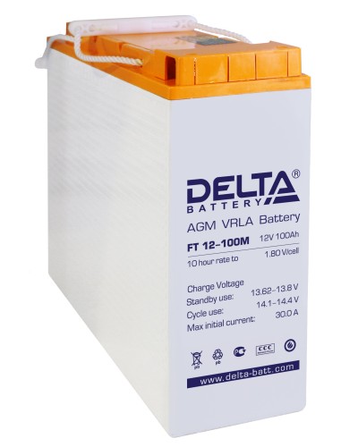 Delta FT 12-100 M. Аккумулятор герметичный свинцово-кислотный. Delta во Владимире