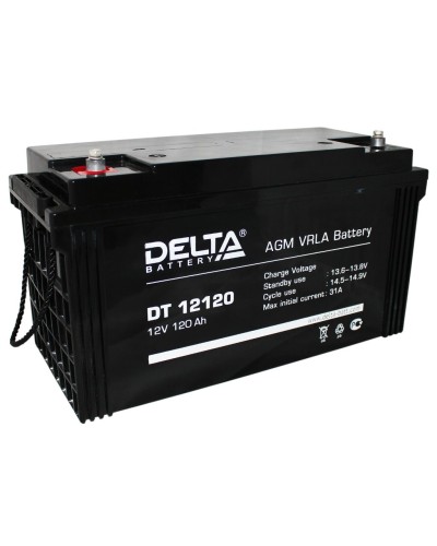 Delta DT 12120. Аккумулятор герметичный свинцово-кислотный. Delta во Владимире