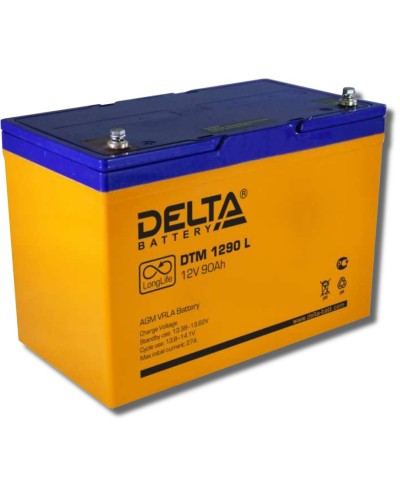 Delta DTM 1290 L. Аккумулятор герметичный свинцово-кислотный. Delta во Владимире